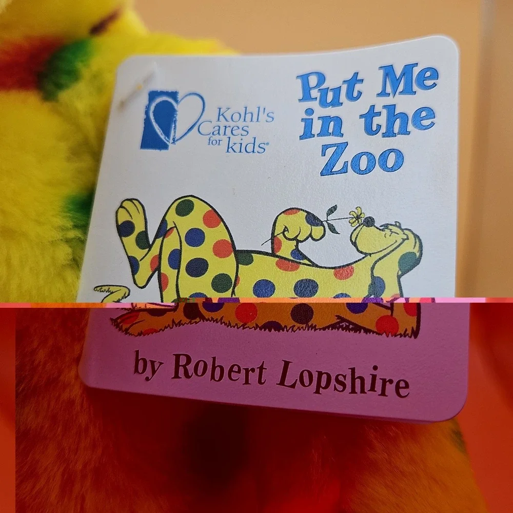 Put Me in the Zoo Spotted Dog Plush Kohl's Cares Dr Seuss Book Character Kohls
